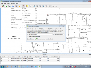 Geo-Referencing raster image in QGIS with respect to vector file