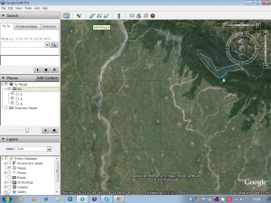 Create save digitize and download kml or kmz from Google Earth