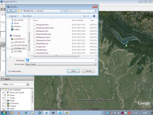 Create save digitize and download kml or kmz from Google Earth