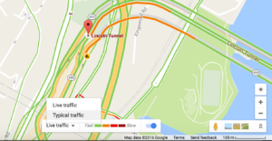 Know live Congestion or future traffic on Google map : Desktop and Mobile