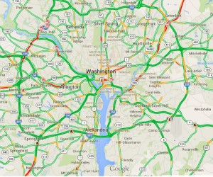 Know live Congestion or future traffic on Google map