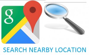 Find or Search Nearby Restaurants, shops, malls or any places in New Google maps