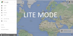 Switch to Google Map Lite Mode (Replace classic map) - Improved Speed