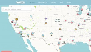 Waze Map - Alternative to Old Classic Goolge Map