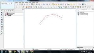 29 - Offset Curve Tool - Digitization in QGIS - Exploring tools for Digitizing