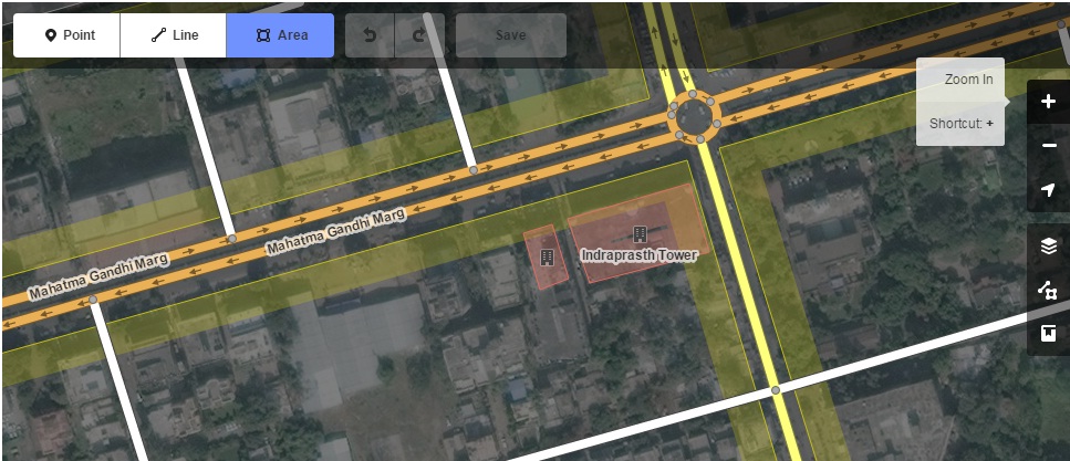 qgis - Extract shapefile from scanned PDF map using Open Street