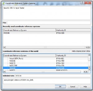 Georeference Map Image with Geo Coordinate Control points in QGIS