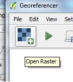 Georeference Map Image with Geo Coordinate Control points in QGIS