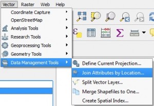 Spatial Join in QGIS