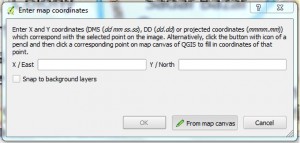 Georeference a map with the help of another georeferenced map