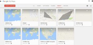 Customized Maps with My Maps Feature of Google Maps