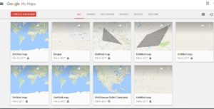 Customized Maps with My Maps Feature of Google Maps