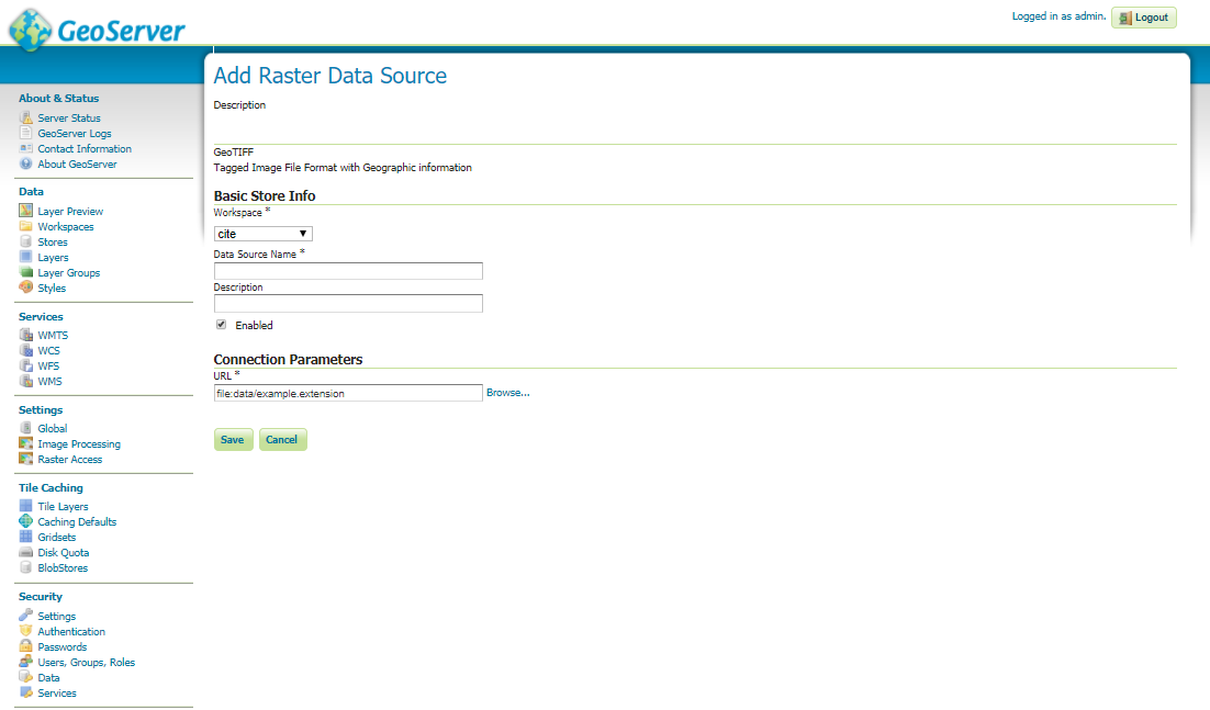 Publish and Style Raster Dataset On GeoServer