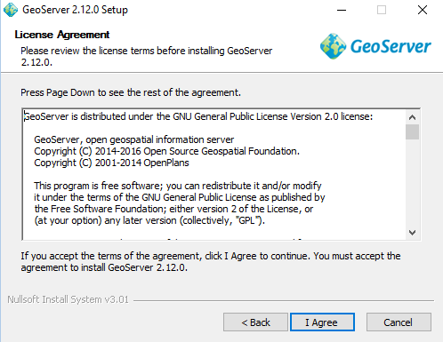 Install Geoserver in windows