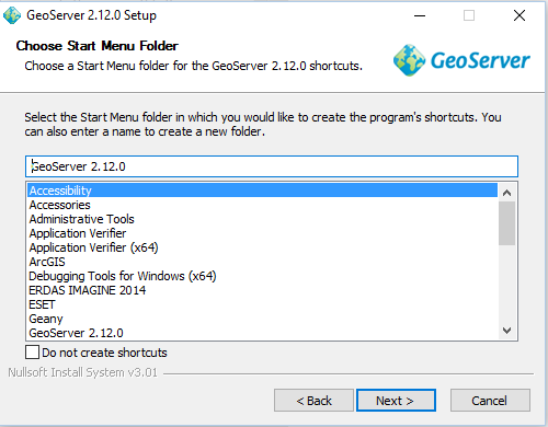 Install Geoserver in windows