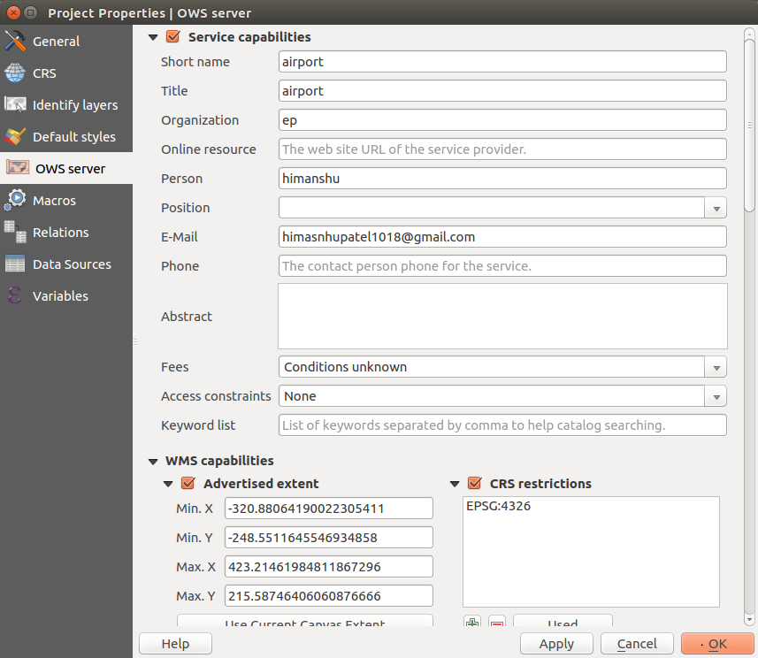 QGIS Server - Configuration and Deploying QGIS Project