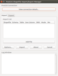 Connection between PostGIS and QGIS