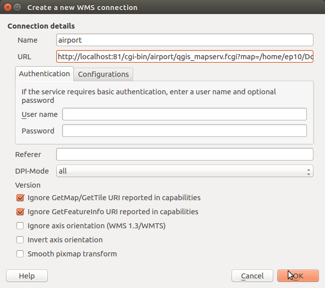 QGIS Server - Configuration and Deploying QGIS Project