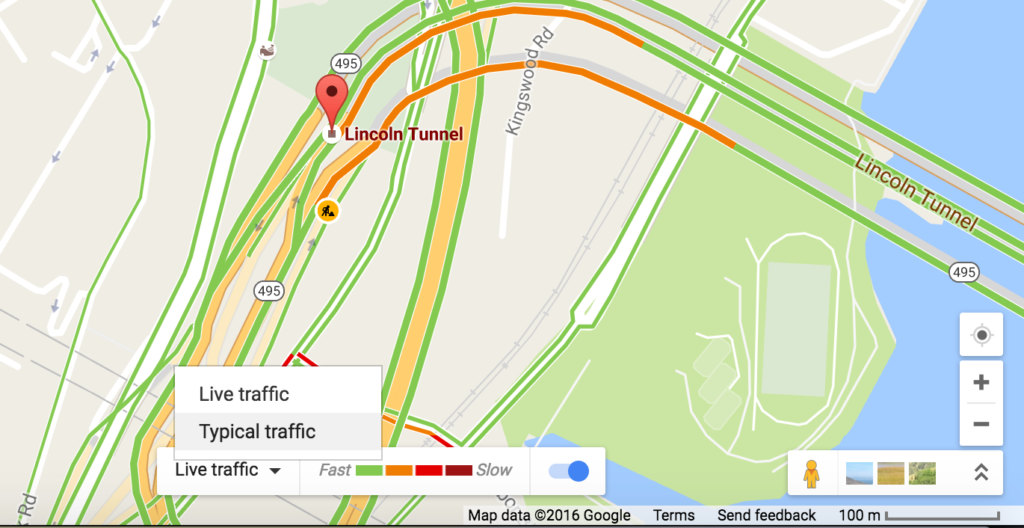 Know live Congestion or future traffic on Google map Desktop and mobile