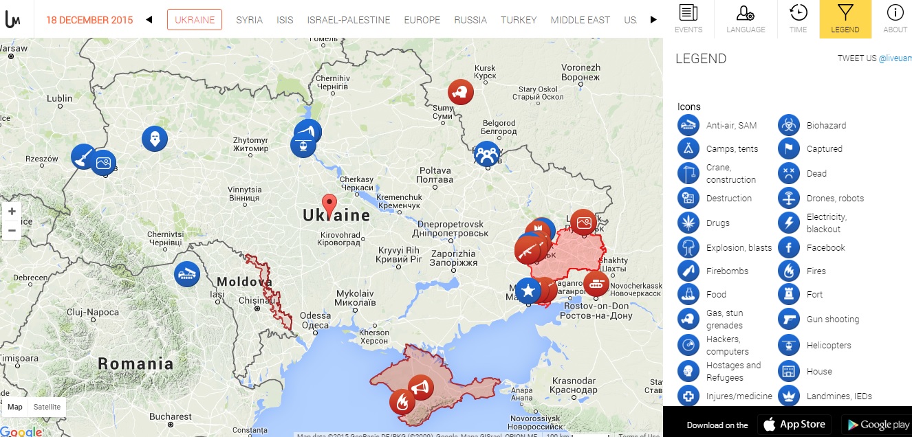 5 best News maps website Read Interactive live news on World Map