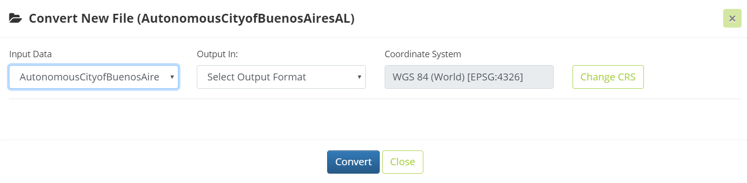 Convert shapefile to geojson