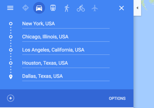 how to add stop to route google maps