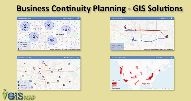Business Continuity Planning -GIS solutions