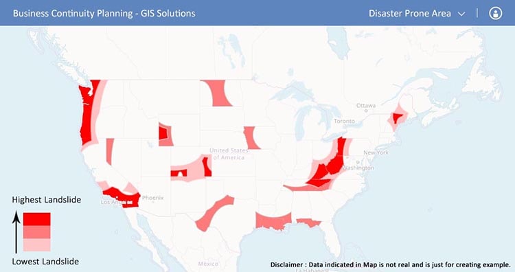 Disaster - Business Continuity Planning -GIS solutions