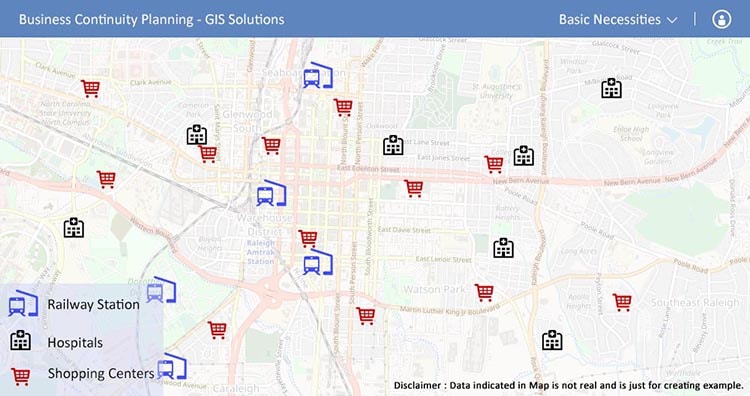 Necessities - Business Continuity Planning -GIS solutions