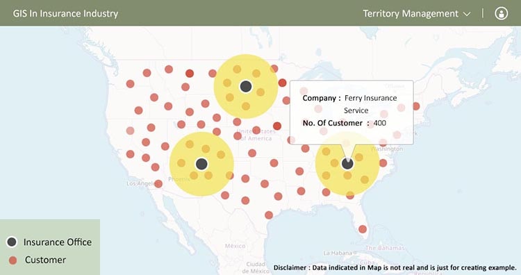 territory - GIS Insurance Industry