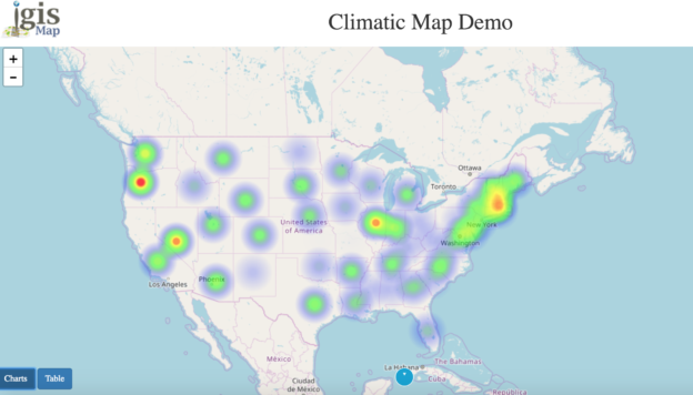 Create Heat map showing average household income – leaflet js GIS