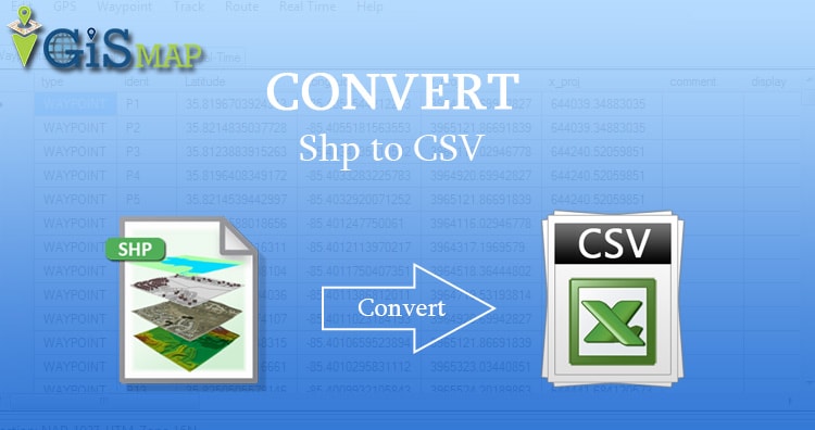 Shapefile to csv