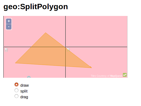 WPS Split polygon on Geoserver