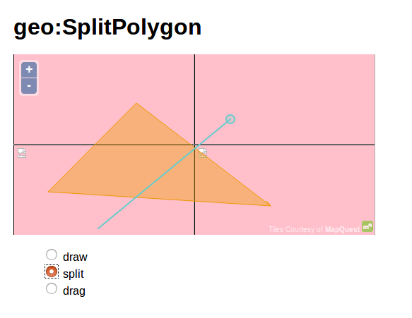 WPS Split polygon on Geoserver