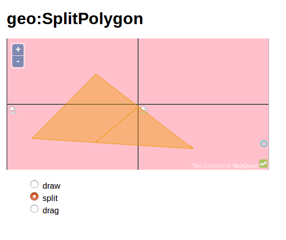 WPS Split polygon on Geoserver