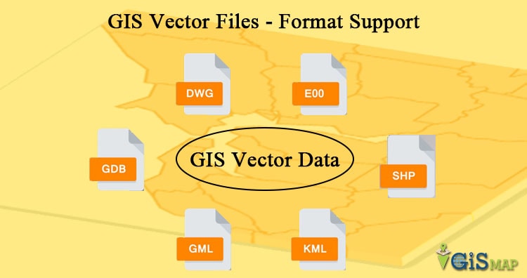 Vector Data file formats list in GIS