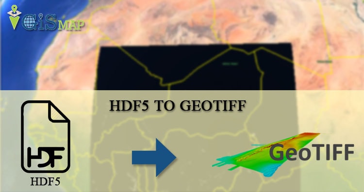 Convert HDF5 to Geotiff