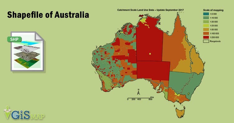 Australia Shapefile Download Map - Free Polygon Administrative Download