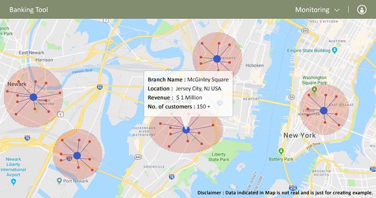 monitoring - GIS in Banking Sector