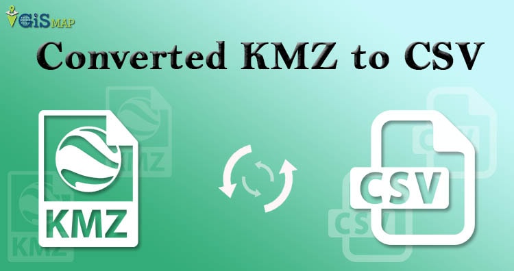 convert KMZ to CSV