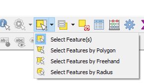 Select, Save/Export feature as a new layer using QGIS 3.2.1