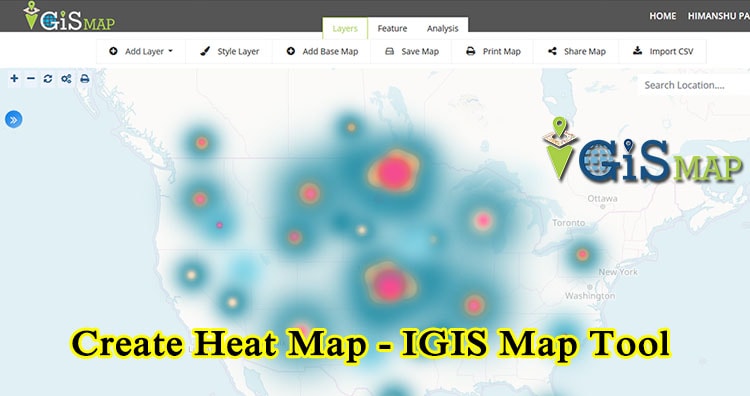 Create Heat Map – IGISMap Tool Now MAPOG