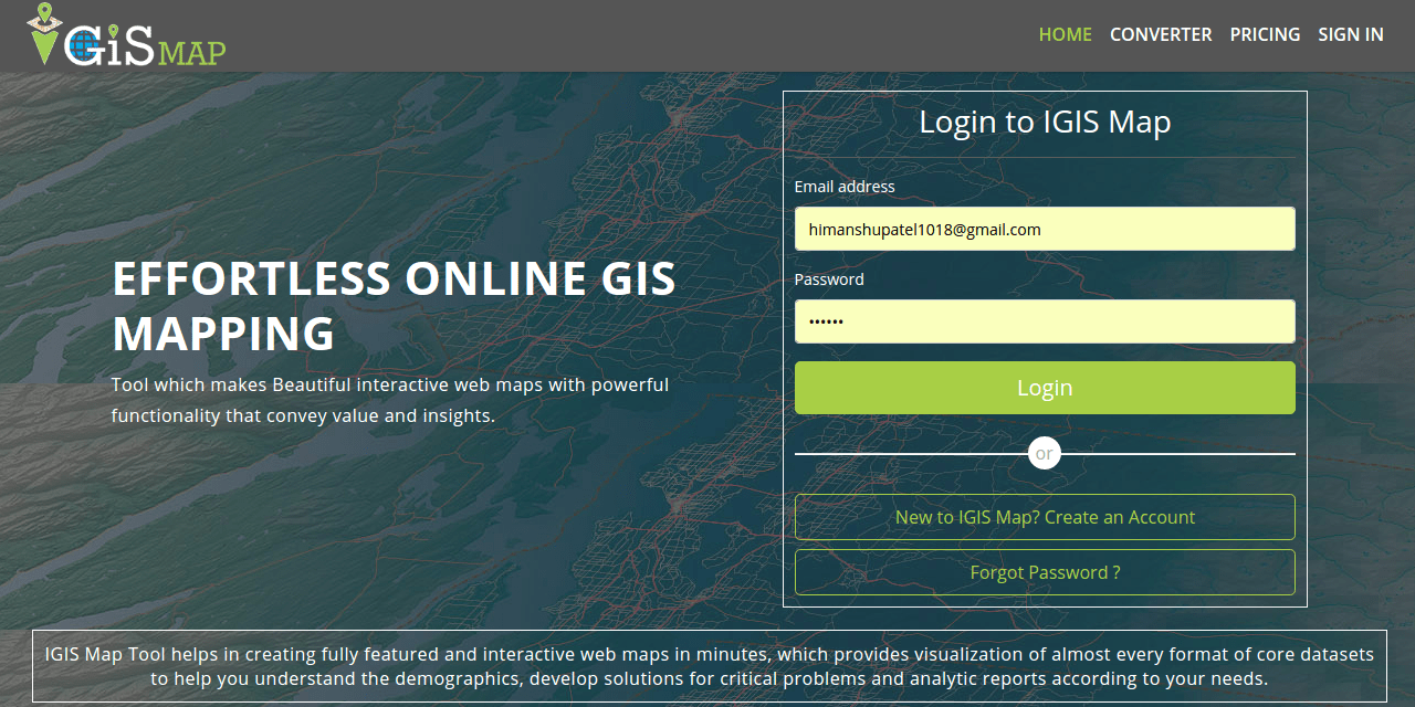 Create Category Map in GIS - IGIS Map Tool