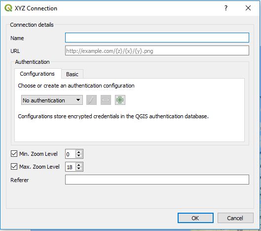 add/export basemaps from google or bing - QGIS 3.2.1