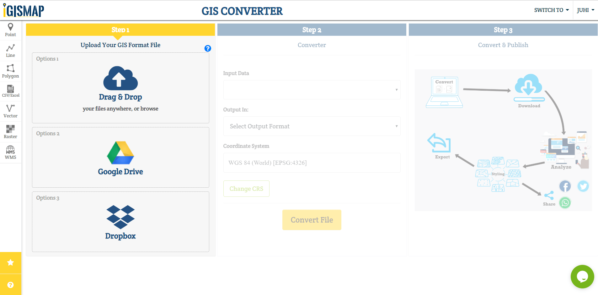 kmz to csv converter download