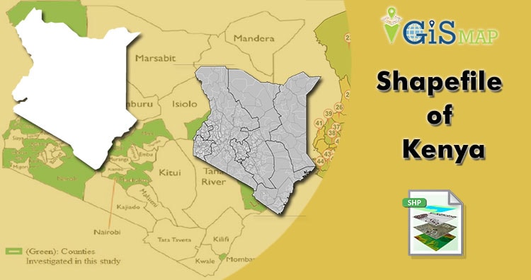 Download Kenya Administrative Boundary Shapefiles – Provinces, Districts, Counties and more