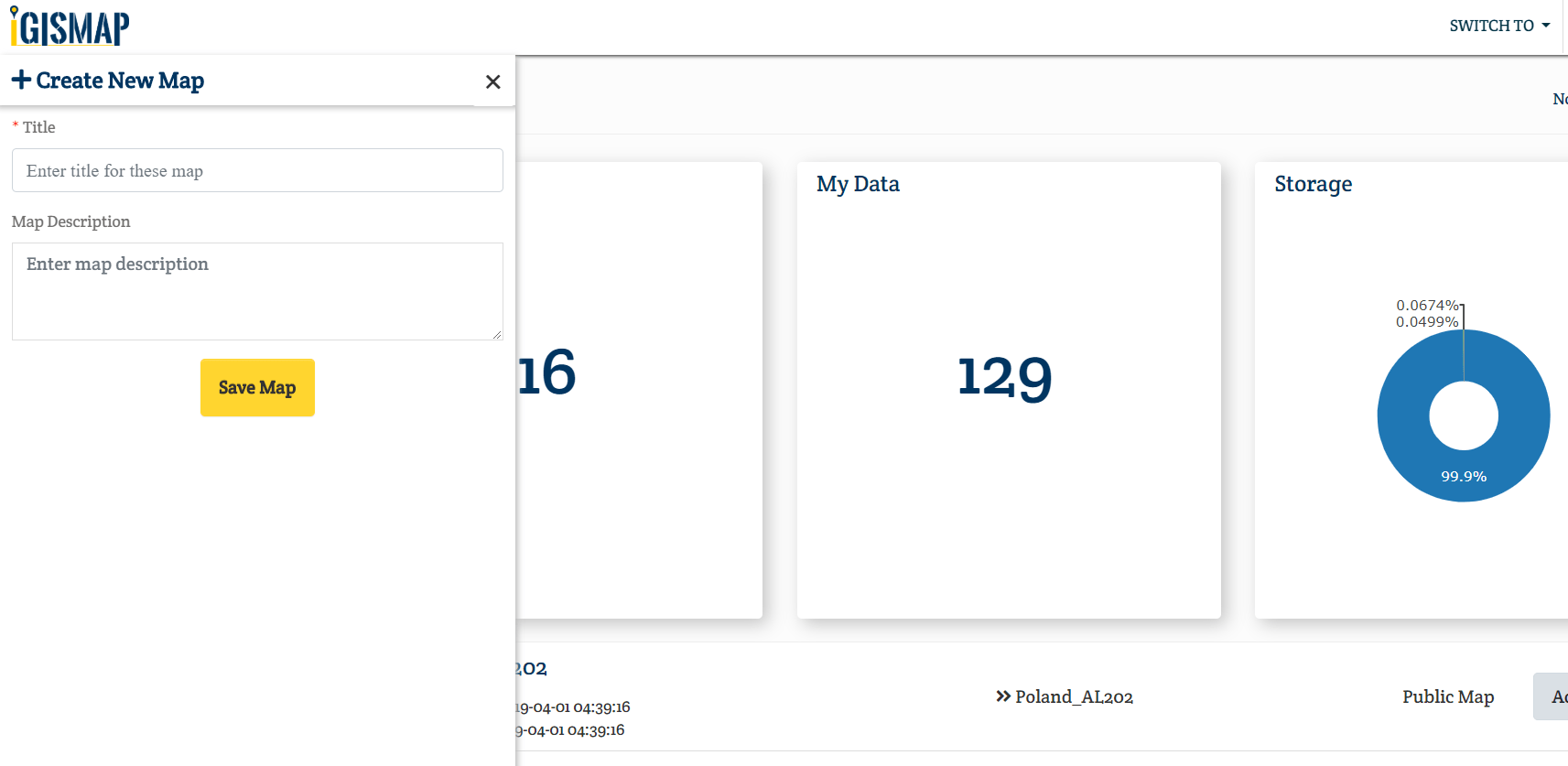 Create Map Layer - Point, Polygon, Multiline