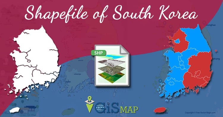 Download South Korea GIS Data – Provinces, Highway Lines, Airport Locations and More