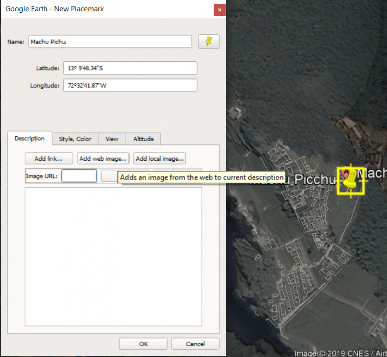 Create a free tour or video in Google Earth Pro