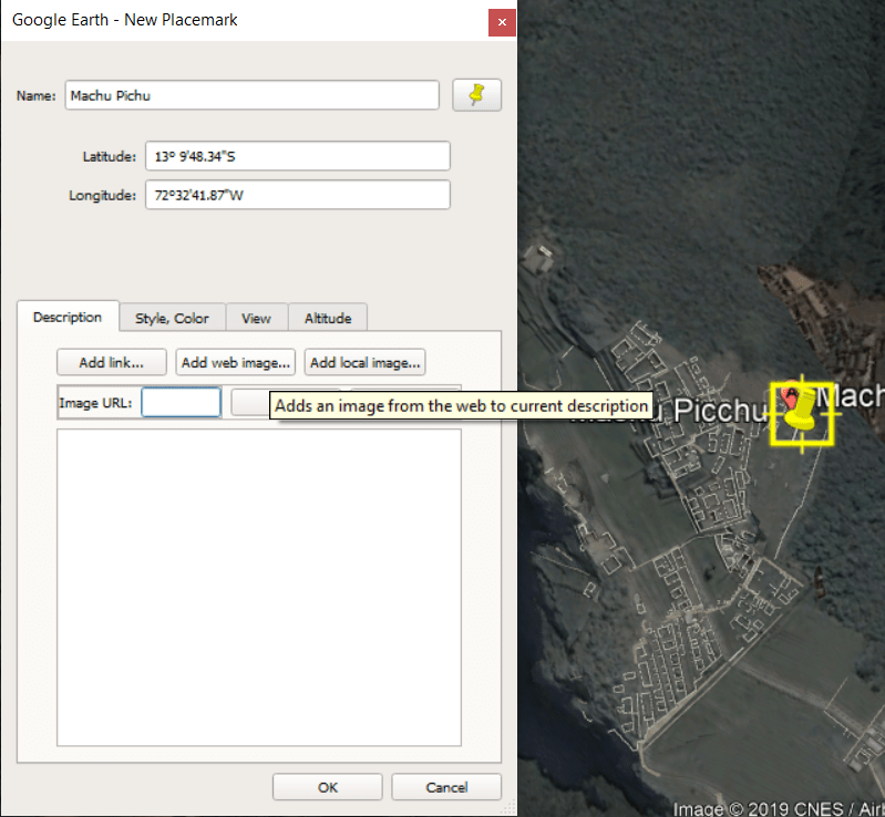 Create a tour or video in Google Earth Pro